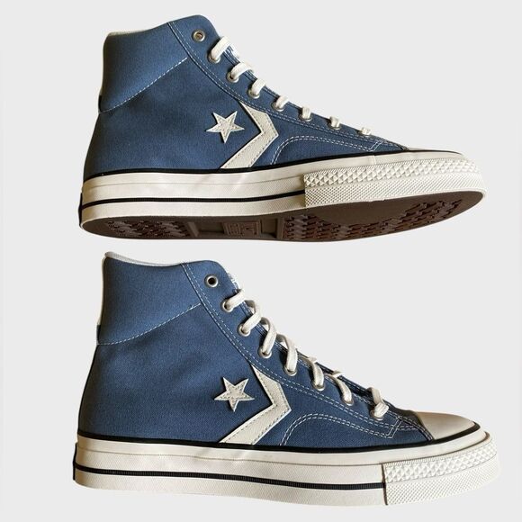 NWB Converse Star Player 76 High Top Sneakers Men's 11.5 Wm's 13 Blue Streetwear - Picture 8 of 14